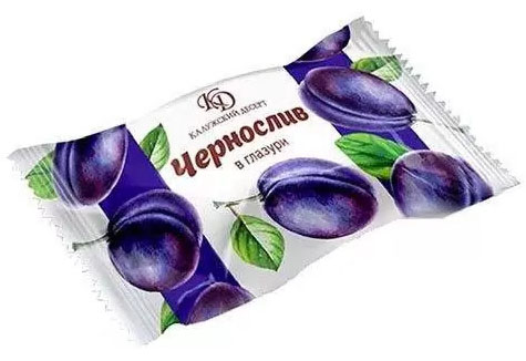 Чернослив в глазури